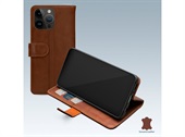 Mobilize Leather Wallet Apple iPhone 14 Pro - Brown